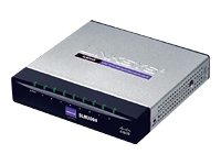 LINKSYS 8-Port 10/100/1000 Gigabit Smart Switch mit PD + AC power - 802.3af PoE-PD(Powered Device)-kompatibel auf Port 1