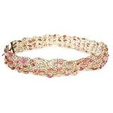 NOVICA Copper belt, 'Rose Fashion'