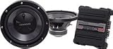 Kenwood P-W510 Two 10-Inch Subwoofers and Stereo/Bridgeable Power Amplifier
