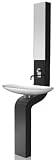 La Toscana LF-01B La Fontana Full Column, Black-Glossy Lacquered