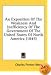 An Exposition Of The Weakness And Inefficiency Of The Government Of The United States Of North America (1845)
