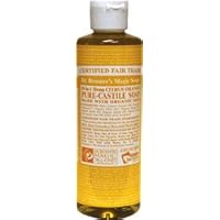 Dr. Bronner's Organic Pure Castile Liquid Soap Citrus Orange -- 8 fl oz