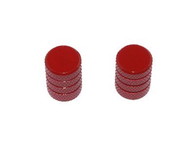 Cheap Motorcycle Bike Bicycle - Tire Rim Wheel Schrader Valve Stem Caps - Red