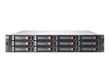 HP StorageWorks Modular Smart Array 2012i Dual Controller - Hard drive array - 12 bays ( SATA-300 / SAS ) - iSCSI (external) - rack-mountable - 2U with HP ProCurve Switch 1400-8G