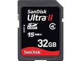 SanDisk Ultra II SDHC 32GB High Performance Card (SDSDH-032G-E11)