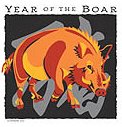 Asian Zodiac T-Shirt, Coffee & Tea Mug, Gift Card & Key Chain Year of the Boar