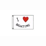 Taylor Made Products I Love Boating Boat Flag (12 x 18) by Taylor Made Products