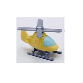 Yellow Helicopter Eraser
