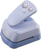 Marvy Uchida Clever Lever Super Jumbo Silhouette and Embossing Punch, Button
