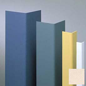 Surface Mounted Corner Guard, 90, 1-1/2" Wings, 4'H, Wheat, Drilled Vinyl