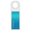 NetDisk FM54WBL 4GB USB Flash Drive (White,Blue)