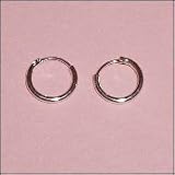 Tiny Hoop Sterling Silver Earring Set for Girls Childrens Jewelry