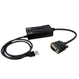 StarTech 6 feet USB VGA Adapter Cable - External Multi Monitor Video - M/M