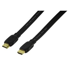 5M HDMI Flat Cable, V1.4, 3DTV, SKYHD, PS3, XBOX360, Online Gaming, High Quality, Gold Plated