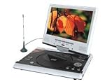 Soundmaster PDB 9090 Portable DVD-Player mit 22,9 cm (9 Zoll) TFT-LCD-Bildschirm + DVB-T Fernsehempfang und Aufnahmefunktion