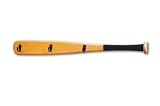 Homeworks Etc Baseball Bat 3 Hook Board, Brown
