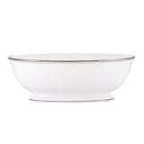 IMAGE OF Kate Spade LIBRARY LANE PLATINUM SERVING BOWL