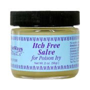 Itch Free Salve - For Poison Ivy, 2 oz salve., (WiseWays Herbals)