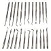 12-piece Stainless Steel Wax Carving Tool Set