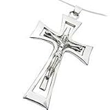 19石ゲルマ＆チタンクロスネックレス No.5