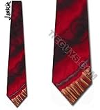 Jerry Garcia Ties Chinese Dragon Red Silk Neckties