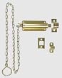 Battalion 1WAD8 Spring Loaded Chain Bolts, Brass