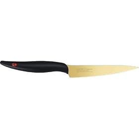 Kasumi Titanium 4.75 Utility Knife Gold KTG04 by Chroma