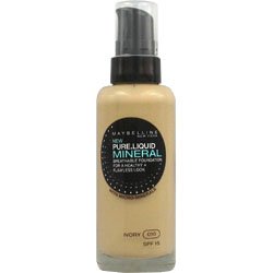 MAYBELLINE pure liquid mineral foundation 010 Ivory