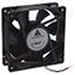 AFB0924VH-A, DC Fan Axial Ball Bearing 24V 14V to 26.4V 81.47CFM 46dB (92 X 92 X 25.4mm) (2 Items)