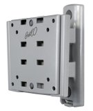 Bell'O 8140 Tilt/Pan TV Wall Mounting Kit For Dummies - 12" to 30" (Silver)