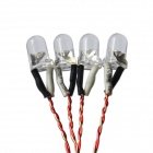 Hubsan H107-A32 White LED for H107L R/C Quadcopter - White (4 PCS) Hubsan H107-A32 White LED for H107L R/C Quadcopter - White (4 PCS)