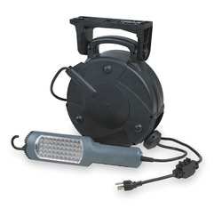 LumaPro 2YKR2 Hand Lamp Cord Reel, LED, 1140W, 40Ft Cord