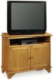 Burnham Swivel-top Tv/vcr Stnd 32"h Honey Oak