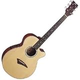 Dean Performer Mini Jumbo Acoustic/Electric Cutaway Guitar w/Tuner Pre Amp