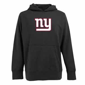 NFL Men's New York Giants Signature Hooded Sweatshirt (Black, Medium) On Sale