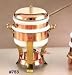 Kitchen & Housewares : Old Dutch 2 Quart Solid Copper and Brass Fondue with Ceramic Insert