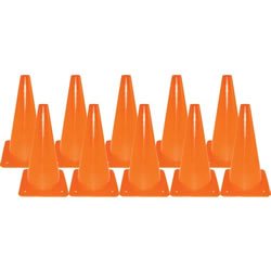 Poly Drill Cones (Set of 10) - Quantity of 4