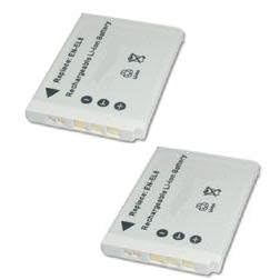 Multipack (2 count): Replacement Battery for Specific Digital Camera and Camcorder Models / Compatible with NIKON EN-EL8