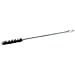 Weiler Hand Tube Brush with Eye Handle, Steel, Round Shank, Single Stem, Single Spiral, 1/4" Diameter, 0.003" Wire Diameter, 3/32" Shank, 2000 rpm (Pack of 1)