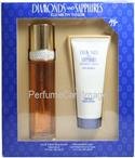 White Diamonds and Sapphiers Gift Set 2 Pieces (3.4 oz. Eau De Toilette Spray + 3.4 oz. Body Lotion) Women