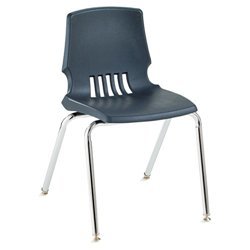 HON COMPANY Proficiency Student Shell Chair, 18 Seat Height, Lava Shell, Four Carton by Hon