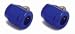 Search Our Specialty Mall : Magna-Clamp Fuel Line Fitting 5/16 in. ID Hose 6AN Quantity 2 Blue