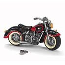 Decorative All American Motorcycle Piggy Bank For Motorcycle Enthusiast Great Gift Item!