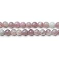Lepidolite Plain Round Beads 6mm