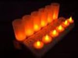 Rechargeable Electronic Candles (Set of 12)