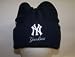 Adidas Mens New York Yankees Navy Woolie Hat - Navy Blue
