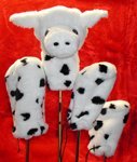 Dalmatian Head Cover Group JUMBO Size