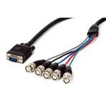 STARTECH.COM 6FT COAX SVGA VIDEO CABLE 5X BNC MALE / 1X HD15 MALE (Retail)