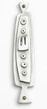 MOD Contemporary Pewter Door Mezuzah