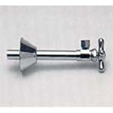 1/2 Sweat X 3/8 Comp Cross Angle Valve Chrome Plated